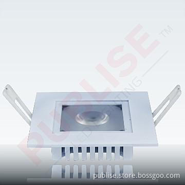 Patented  Unique  Square ip54 led downlight CREE MKR 9W